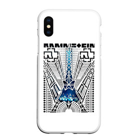 Чехол для iPhone XS Max матовый с принтом Paris - Rammstein в Тюмени, Силикон | Область печати: задняя сторона чехла, без боковых панелей | lindemann | rammstein | ramstein | till lindemann | альбом | кристоф шнайдер | лоренц | метал | немецкая | оливер ридель | пауль ландерс | раммштайн | рамштайн | рихард круспе | рок группа | тилль линдеманн