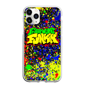 Чехол для iPhone 11 Pro Max матовый с принтом Friday Night Funkin Logo Acid Style в Тюмени, Силикон |  | friday night funkin | ночь пятницы фанкин | пятничный вечер фанкин | фрайдей найт фанкин | фридей найт фанкин