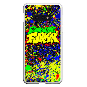 Чехол для Samsung S10E с принтом Friday Night Funkin Logo Acid Style в Тюмени, Силикон | Область печати: задняя сторона чехла, без боковых панелей | friday night funkin | ночь пятницы фанкин | пятничный вечер фанкин | фрайдей найт фанкин | фридей найт фанкин