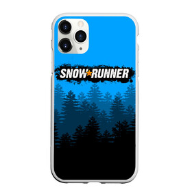 Чехол для iPhone 11 Pro Max матовый с принтом SNOWRUNNER СНОУРАННЕР ЛЕС в Тюмени, Силикон |  | game | snow runner | snowrunner | грузовик | дальнобойщик | игра | симулятор | сноу раннер | сноураннер