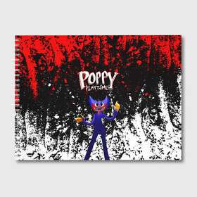 Альбом для рисования с принтом Poppy Playtime длинный Монстр. в Тюмени, 100% бумага
 | матовая бумага, плотность 200 мг. | Тематика изображения на принте: poppy playtime | игра | кукла | монстр | плэйтайм | поппи плейтайм | хагги вагги | хоррор
