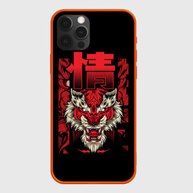 Чехол для iPhone 12 Pro Max с принтом Japanese Red Tiger в Тюмени, Силикон |  | 2022 | 2022 год | japa | japan tiger | japanese | japanese tiger | tiger | год тигра | новый год 2022 | новый год тигра | тигр