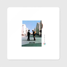 Магнит виниловый Квадрат с принтом Wish You Were Here   Pink Floyd в Тюмени, полимерный материал с магнитным слоем | размер 9*9 см, закругленные углы | pink floyd | pinkfloyd | альбом | арт | артрок | дэвид гилмор | пинк флойд | пинкфлойд | прогрессивный | психоделический | ричард райт | роджер уотерс | рок группа | сид барретт | симфонический | спэйс | эйсид