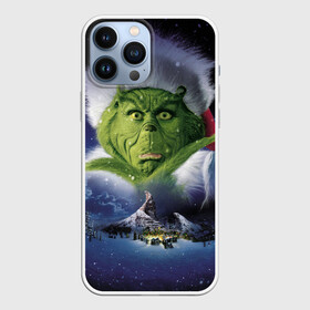 Чехол для iPhone 13 Pro Max с принтом Гринч   The Grinch в Тюмени,  |  | Тематика изображения на принте: grinch | гринч | дед мороз | джим керри | елка | кино | новый год | рождество | санта | снег | снежинка