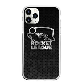 Чехол для iPhone 11 Pro Max матовый с принтом Rocket League Metal Logo в Тюмени, Силикон |  | Тематика изображения на принте: auto | avto | car | race | rocket league | авто | гонки | машина | рокет лига | тачка