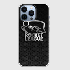 Чехол для iPhone 13 Pro с принтом Rocket League Metal Logo в Тюмени,  |  | Тематика изображения на принте: auto | avto | car | race | rocket league | авто | гонки | машина | рокет лига | тачка