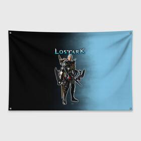 Флаг-баннер с принтом Lost Ark Стрелок Рейнджер в Тюмени, 100% полиэстер | размер 67 х 109 см, плотность ткани — 95 г/м2; по краям флага есть четыре люверса для крепления | lost ark | ranger | лост арк | рейнджер | стрелок | стрелок рейнджер