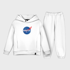 Детский костюм хлопок Oversize с принтом S.A.N.T.A (NASA) в Тюмени,  |  | 2022 | bad | christmas | cold | hipster | ho | klaus | merry | nasa | new | santa | snow | space | winter | year | год | дед | зима | клаус | космос | мороз | наса | новый | рождество | санта | снег | хипстер | хо | холод