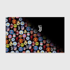 Бумага для упаковки 3D с принтом JUVENTUS LOGOBOMBING SPORT в Тюмени, пластик и полированная сталь | круглая форма, металлическое крепление в виде кольца | black white | cr7 | fc juventus | football | juve | juventus | ronaldo | sport | бык | роналдо | роналду | спорт | футбол | чёрно белый | ювентус