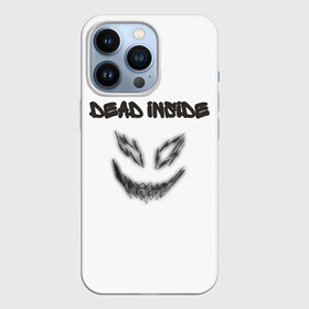 Чехол для iPhone 13 Pro с принтом Zxc Smile в Тюмени,  |  | Тематика изображения на принте: dead inside | demon | depression | dota 2 | drain | phonk | smile | tilted | zxc | zxcursed