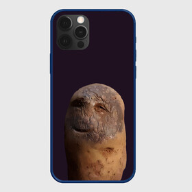Чехол для iPhone 12 Pro Max с принтом Уставший картофель в Тюмени, Силикон |  | картофель | картошка | рожица | улыбка | усталость