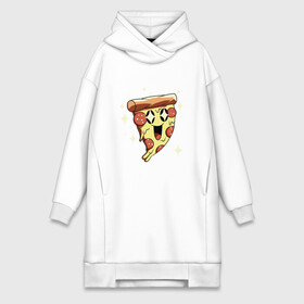 Платье-худи хлопок с принтом CUTE PIZZA в Тюмени,  |  | cute | pepperoni | pizza | еда | кусок | кусок пиццы | пепперони | пицца