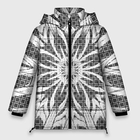 Женская зимняя куртка Oversize с принтом Коллекция 