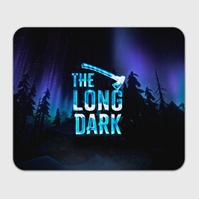 Прямоугольный коврик для мышки с принтом The Long Dark Logo в Тюмени, натуральный каучук | размер 230 х 185 мм; запечатка лицевой стороны | Тематика изображения на принте: alaska | long dark | the long dark | аляска | выживание | длинная тьма | долгая тьма | игра long dark