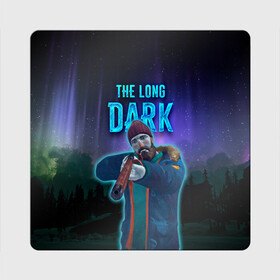 Магнит виниловый Квадрат с принтом The Long Dark Will Mackenzie в Тюмени, полимерный материал с магнитным слоем | размер 9*9 см, закругленные углы | long dark | the long dark | will mackenzie | длинная тьма | долгая тьма | игра long dark | уилл маккензи