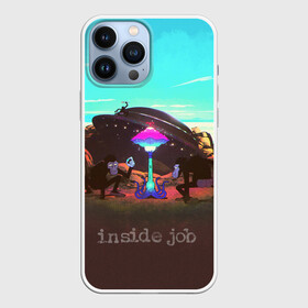 Чехол для iPhone 13 Pro Max с принтом Mike Inside Job в Тюмени,  |  | горы | гриб | камни | нло | приматы
