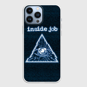 Чехол для iPhone 13 Pro Max с принтом Всевидящее Cognito Inc в Тюмени,  |  | глаз | знак | помехи | треугольник | экран