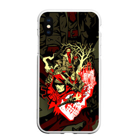 Чехол для iPhone XS Max матовый с принтом DARKEST DUNGEON   ТЕМНЕЙШЕЕ ПОДЗЕМЕЛЬЕ   ART в Тюмени, Силикон | Область печати: задняя сторона чехла, без боковых панелей | darkest dungeon | darkest dungeon 2 | ад | арт | готика | игра | огонь | пламя | темнейшее подземелье | ужасы