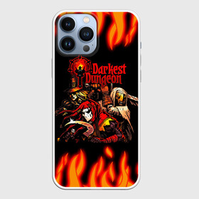 Чехол для iPhone 13 Pro Max с принтом Darkest Dungeon Heroes в Тюмени,  |  | darkest dungeon | могильная воровка | прокаженный | темнейшее подземелье | темное подземелье | шут