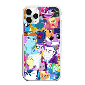 Чехол для iPhone 11 Pro матовый с принтом My Little Pony Персонажи в Тюмени, Силикон |  | friendship is magic | mlp | my little pony | pinky pie | pony | spike | swag | sweaty ba | дружба | искорка | крошка бель | литл пони | маленькие пони | мой маленький пони | мульфтфильм | пони | поняши | поняшки | сва