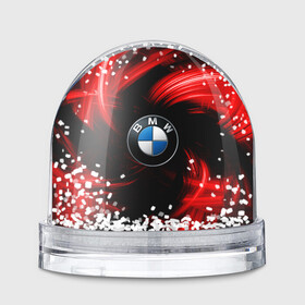 Игрушка Снежный шар с принтом BMW RED BEAST в Тюмени, Пластик | Изображение внутри шара печатается на глянцевой фотобумаге с двух сторон | autosport | bmw | motorsport | авто | автоспорт | бмв | в тренде | красный | машина | подарок | популярое | рекомендации | спорт