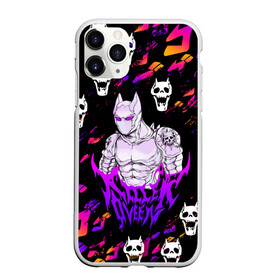 Чехол для iPhone 11 Pro матовый с принтом JOJO   KILLER QUEEN   КОРОЛЕВА УБИЙЦА   ДЖО ДЖО в Тюмени, Силикон |  | adventure | jojo | jojos bizarre | jojos bizarre adventure | killer queen | pattern | yare yare daze | аниме | брызги | джоджо | манга | узор | яре яре дазе