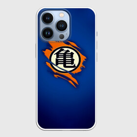 Чехол для iPhone 13 Pro с принтом Рваный логотип Гоку Dragon Ball в Тюмени,  |  | anime | dragon ball | dragon ball super | dragon ball z | dragonball | goku | kakarotto | manga | son goku | аниме | будока | драгон болл | драгонболл | жемчуг дракона | манга | сайян | сон гоку | фермер редиски