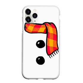 Чехол для iPhone 11 Pro матовый с принтом Snowman Outfit в Тюмени, Силикон |  | Тематика изображения на принте: attributes | buttons | christmas | new | scarf | snow | snowman | snowy | woman | year | атрибутика | баба | год | новый | пуговица | пуговицы | рождество | снег | снеговик | снежная | шарф