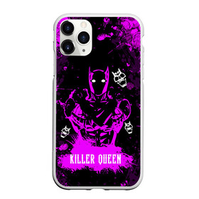 Чехол для iPhone 11 Pro матовый с принтом JOJO   KILLER QUEEN   КОРОЛЕВА УБИЙЦА   АРТ в Тюмени, Силикон |  | Тематика изображения на принте: adventure | jojo | jojos bizarre | jojos bizarre adventure | killer queen | pattern | yare yare daze | аниме | брызги | джоджо | манга | розовый | узор | яре яре дазе