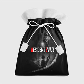 Подарочный 3D мешок с принтом Danger Nemesis в Тюмени, 100% полиэстер | Размер: 29*39 см | Тематика изображения на принте: game | games | re | resident evil | игра | игры | обитель зла | резедент эвил | реседент ивел