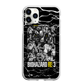 Чехол для iPhone 11 Pro матовый с принтом Biohazard RE3 в Тюмени, Силикон |  | game | games | re | resident evil | игра | игры | обитель зла | резедент эвил | реседент ивел