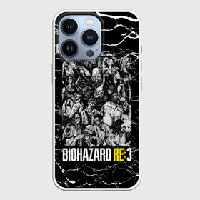 Чехол для iPhone 13 Pro с принтом Biohazard RE3 в Тюмени,  |  | game | games | re | resident evil | игра | игры | обитель зла | резедент эвил | реседент ивел