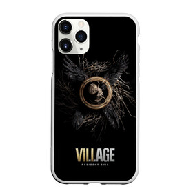 Чехол для iPhone 11 Pro матовый с принтом RE Village Wings в Тюмени, Силикон |  | game | games | re | resident evil | игра | игры | обитель зла | резедент эвил | реседент ивел