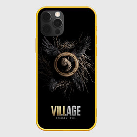 Чехол для iPhone 12 Pro с принтом RE Village Wings в Тюмени, силикон | область печати: задняя сторона чехла, без боковых панелей | game | games | re | resident evil | игра | игры | обитель зла | резедент эвил | реседент ивел