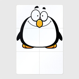 Магнитный плакат 2Х3 с принтом Глазастый пингвин в Тюмени, Полимерный материал с магнитным слоем | 6 деталей размером 9*9 см | Тематика изображения на принте: арктика | девушкам | детский | детям | для детей | зима | крылья | лёд | мороз | пингвин | природа | птица | холод