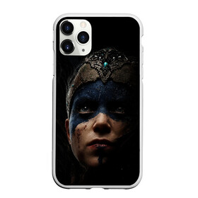 Чехол для iPhone 11 Pro матовый с принтом Hellblade 2022 в Тюмени, Силикон |  | викинги | девушка | игра | племя | средневековье
