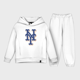 Детский костюм хлопок Oversize с принтом New York Mets   baseball team в Тюмени,  |  | baseball | new york mets | team | usa | бейсбол | нью йорк | сша