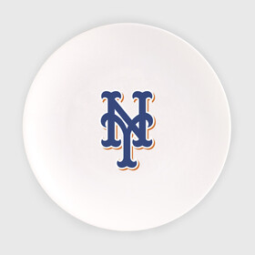 Тарелка с принтом New York Mets - baseball team в Тюмени, фарфор | диаметр - 210 мм
диаметр для нанесения принта - 120 мм | baseball | new york mets | team | usa | бейсбол | нью йорк | сша