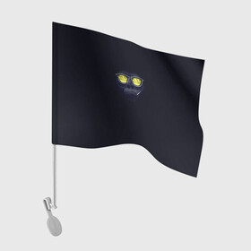 Флаг для автомобиля с принтом Обезьяний chill в Тюмени, 100% полиэстер | Размер: 30*21 см | бандит | гангста | джунгли | жара | зубочистка | курорт | обезьяна | отдых | очки | примат | природа | солнцезащитные очки | шимпанзе