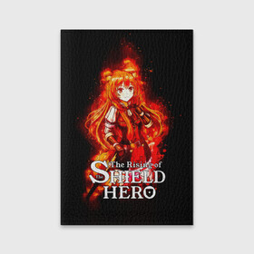 Обложка для паспорта матовая кожа с принтом Рафталия в огне - The Rising of the Shield Hero в Тюмени, натуральная матовая кожа | размер 19,3 х 13,7 см; прозрачные пластиковые крепления | anime | light novel | manga | rafutaria | the rising of the shield hero | аниме | восхождение героя щита | енотовидная собака | императрица кутенро | клановый герой | клановый герой катаны | манга | повелительница | рабыня