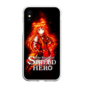 Чехол для iPhone XS Max матовый с принтом Рафталия в огне - The Rising of the Shield Hero в Тюмени, Силикон | Область печати: задняя сторона чехла, без боковых панелей | anime | light novel | manga | rafutaria | the rising of the shield hero | аниме | восхождение героя щита | енотовидная собака | императрица кутенро | клановый герой | клановый герой катаны | манга | повелительница | рабыня