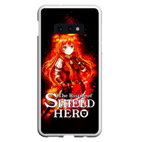 Чехол для Samsung S10E с принтом Рафталия в огне - The Rising of the Shield Hero в Тюмени, Силикон | Область печати: задняя сторона чехла, без боковых панелей | anime | light novel | manga | rafutaria | the rising of the shield hero | аниме | восхождение героя щита | енотовидная собака | императрица кутенро | клановый герой | клановый герой катаны | манга | повелительница | рабыня