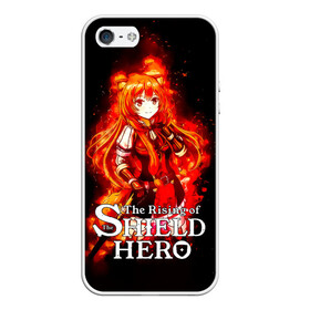 Чехол для iPhone 5/5S матовый с принтом Рафталия в огне - The Rising of the Shield Hero в Тюмени, Силикон | Область печати: задняя сторона чехла, без боковых панелей | anime | light novel | manga | rafutaria | the rising of the shield hero | аниме | восхождение героя щита | енотовидная собака | императрица кутенро | клановый герой | клановый герой катаны | манга | повелительница | рабыня