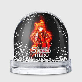 Игрушка Снежный шар с принтом Рафталия в огне - The Rising of the Shield Hero в Тюмени, Пластик | Изображение внутри шара печатается на глянцевой фотобумаге с двух сторон | anime | light novel | manga | rafutaria | the rising of the shield hero | аниме | восхождение героя щита | енотовидная собака | императрица кутенро | клановый герой | клановый герой катаны | манга | повелительница | рабыня