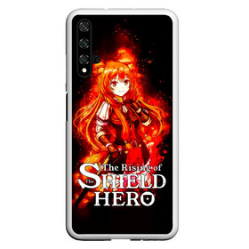 Чехол для Honor 20 с принтом Рафталия в огне - The Rising of the Shield Hero в Тюмени, Силикон | Область печати: задняя сторона чехла, без боковых панелей | anime | light novel | manga | rafutaria | the rising of the shield hero | аниме | восхождение героя щита | енотовидная собака | императрица кутенро | клановый герой | клановый герой катаны | манга | повелительница | рабыня