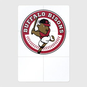Магнитный плакат 2Х3 с принтом Buffalo Bisons - baseball team в Тюмени, Полимерный материал с магнитным слоем | 6 деталей размером 9*9 см | baseball | bat | bisons | buffalo | force | power | team | usa | бейсбол | бизон | бита | мощь | сила | сша