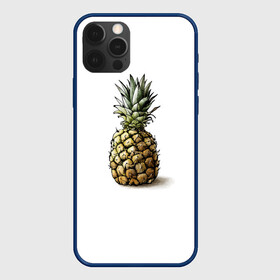 Чехол для iPhone 12 Pro Max с принтом Pineapple watercolor в Тюмени, Силикон |  | pineapple | ананас | графика | еда | рисунок | фрукт