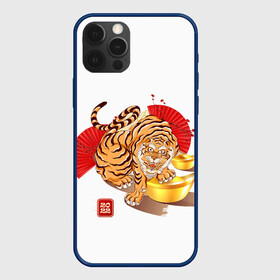 Чехол для iPhone 12 Pro Max с принтом Золотой тигр 2022 Tigr в Тюмени, Силикон |  | 2022 | new year | tiger | water tiger | водяной тигр | символ года