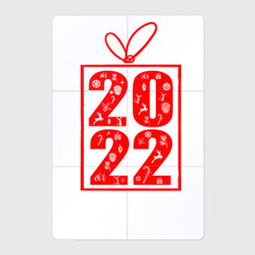 Магнитный плакат 2Х3 с принтом Лучший подарок 2022 в Тюмени, Полимерный материал с магнитным слоем | 6 деталей размером 9*9 см | Тематика изображения на принте: идея для подарка на новый год | идея для подарков нг | лучший новый год | новый год | одежда к новому году | подарок 2022 | подарок на новый год