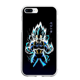 Чехол для iPhone 7Plus/8 Plus матовый с принтом Разряд молнии Гоку - Dragon Ball в Тюмени, Силикон | Область печати: задняя сторона чехла, без боковых панелей | Тематика изображения на принте: anime | dragon ball | dragon ball super | dragon ball z | dragonball | goku | kakarotto | manga | son goku | аниме | будока | гоку | драгон болл | драгонболл | жемчуг дракона | манга | сайян | сон гоку | фермер редиски